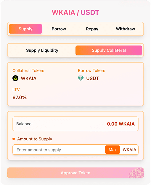 Supply Collateral